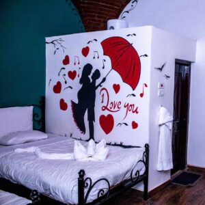 غرفة ديلوكس مزدوجه أو تؤام مع إطلالة على البحر (زمرد)