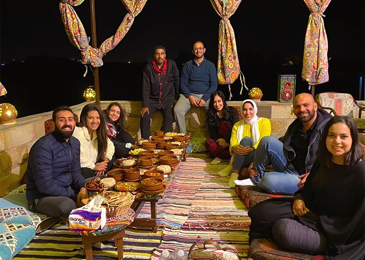 الأنشطة في النوبة